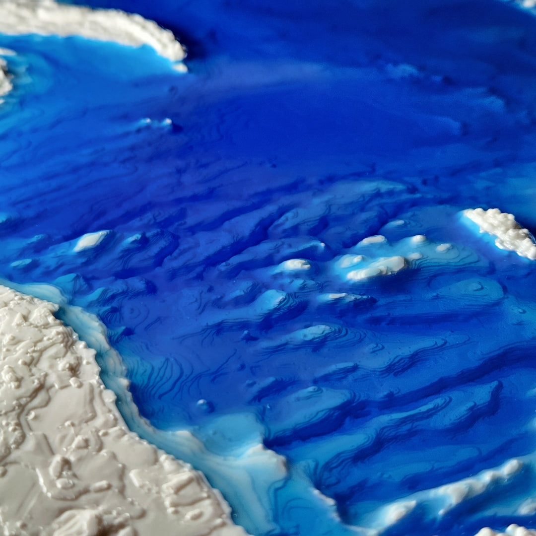 Lake Superior: 3D Handcrafted Lake Art