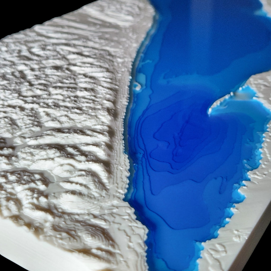 Lake Erie: 3D Handcrafted Lake Art