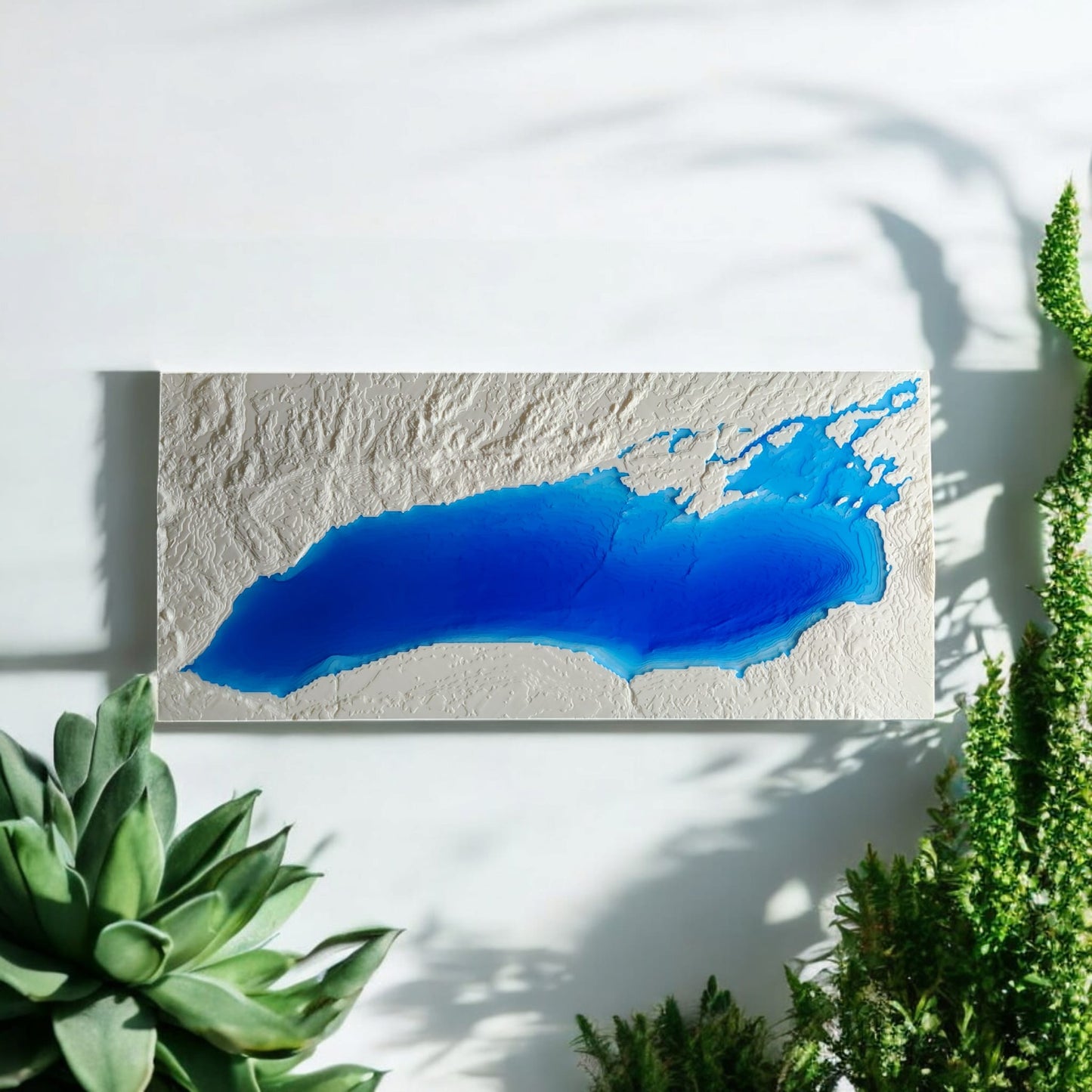 Lake Ontario: 3D Handcrafted Lake Art