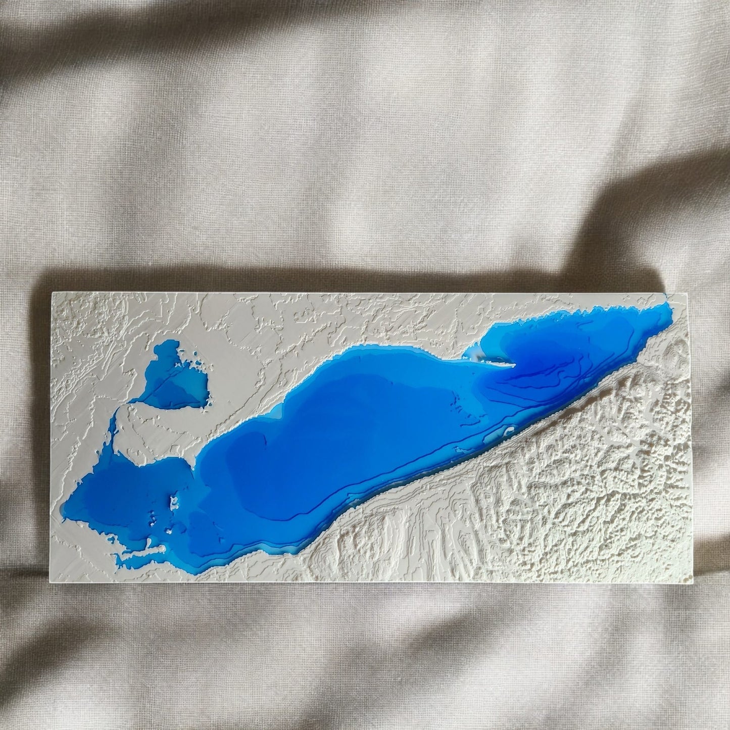 Lake Erie: 3D Handcrafted Lake Art