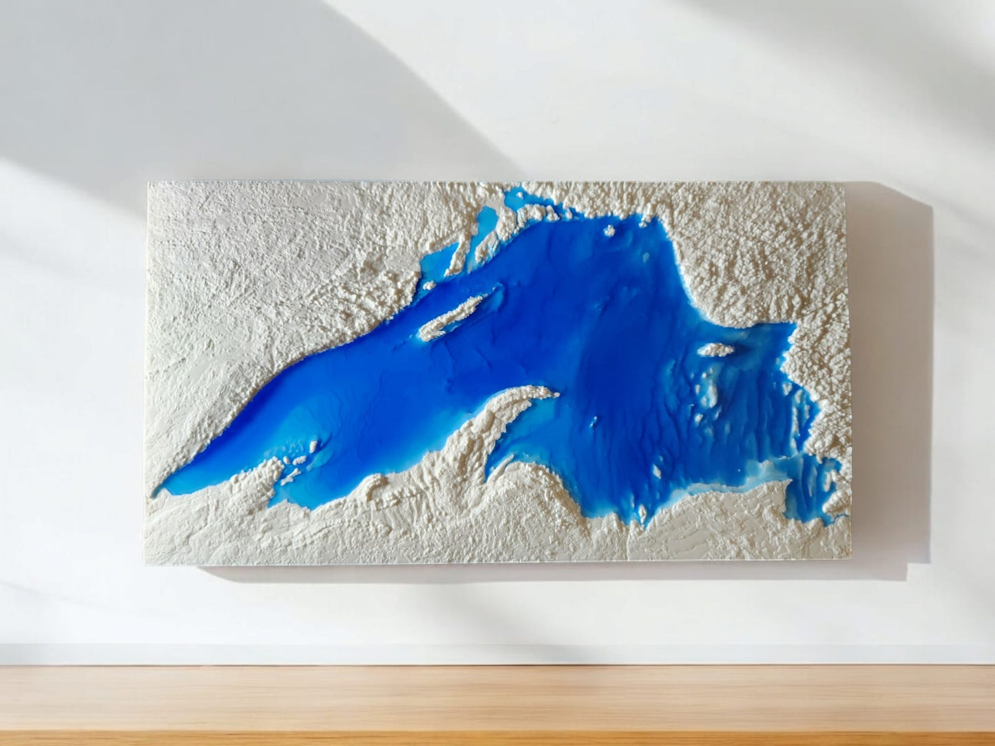 Lake Superior: 3D Handcrafted Lake Art