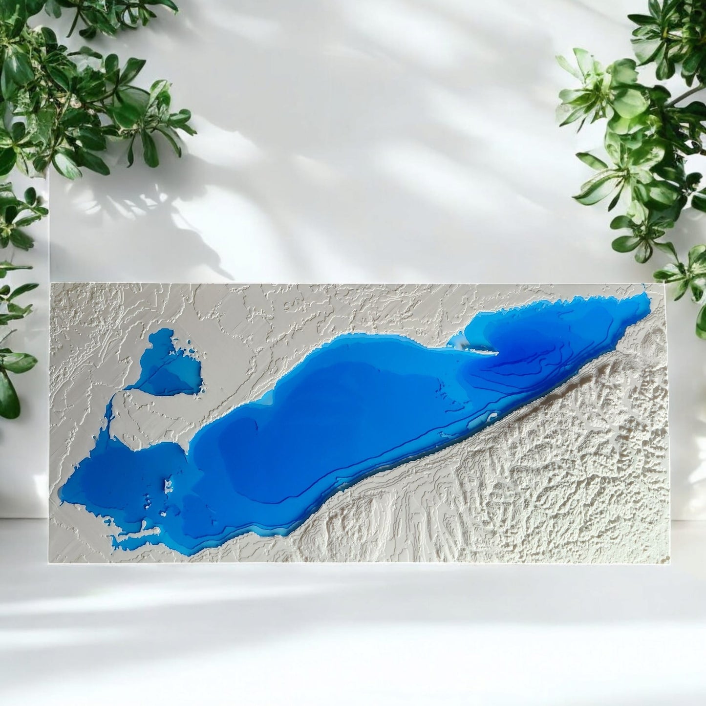 Lake Erie: 3D Handcrafted Lake Art