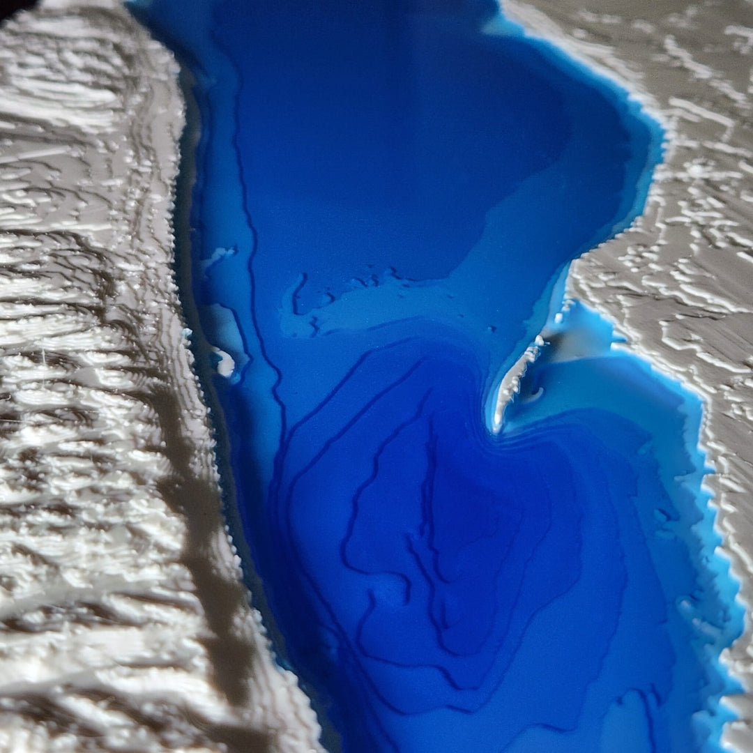 Lake Erie: 3D Handcrafted Lake Art