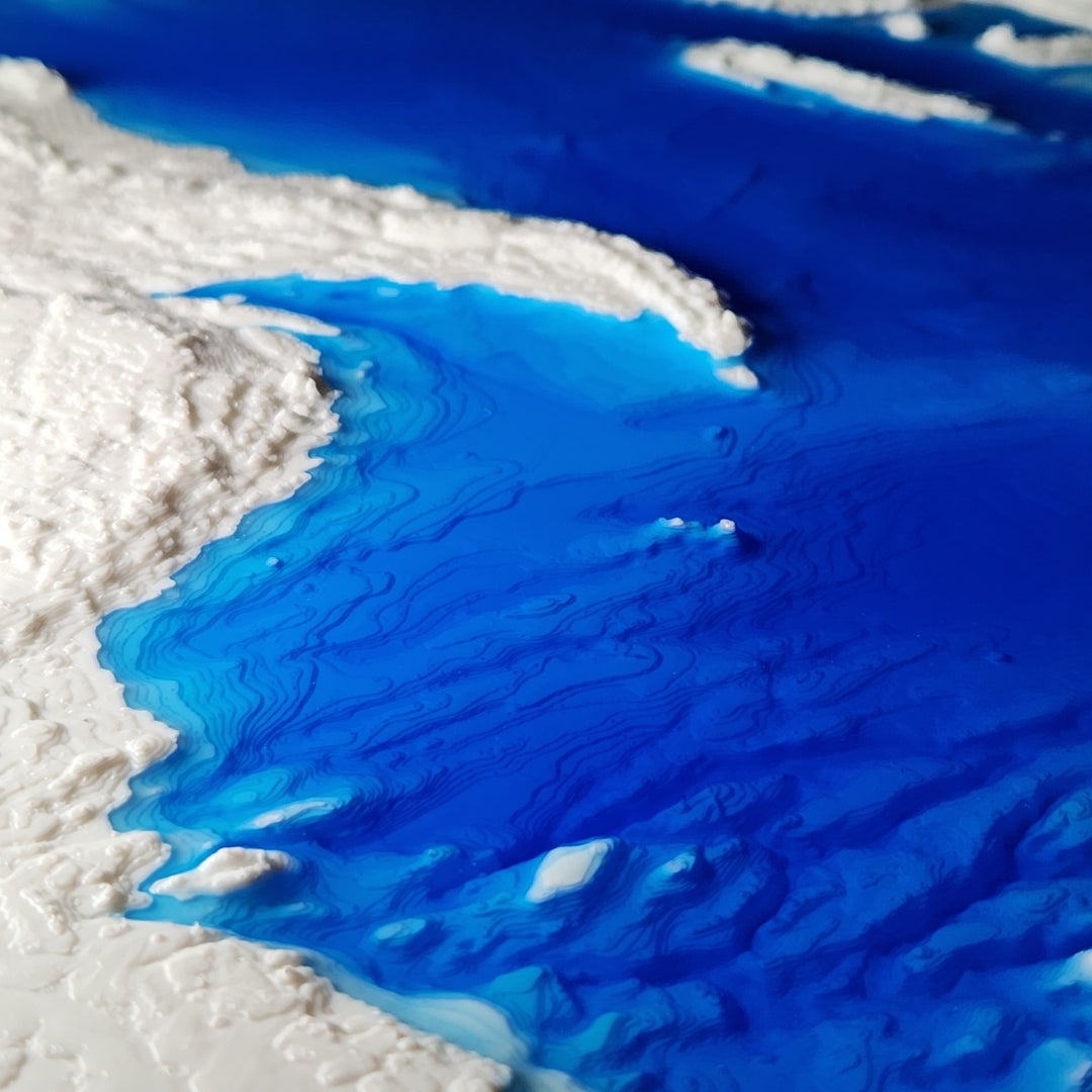 Lake Superior: 3D Handcrafted Lake Art