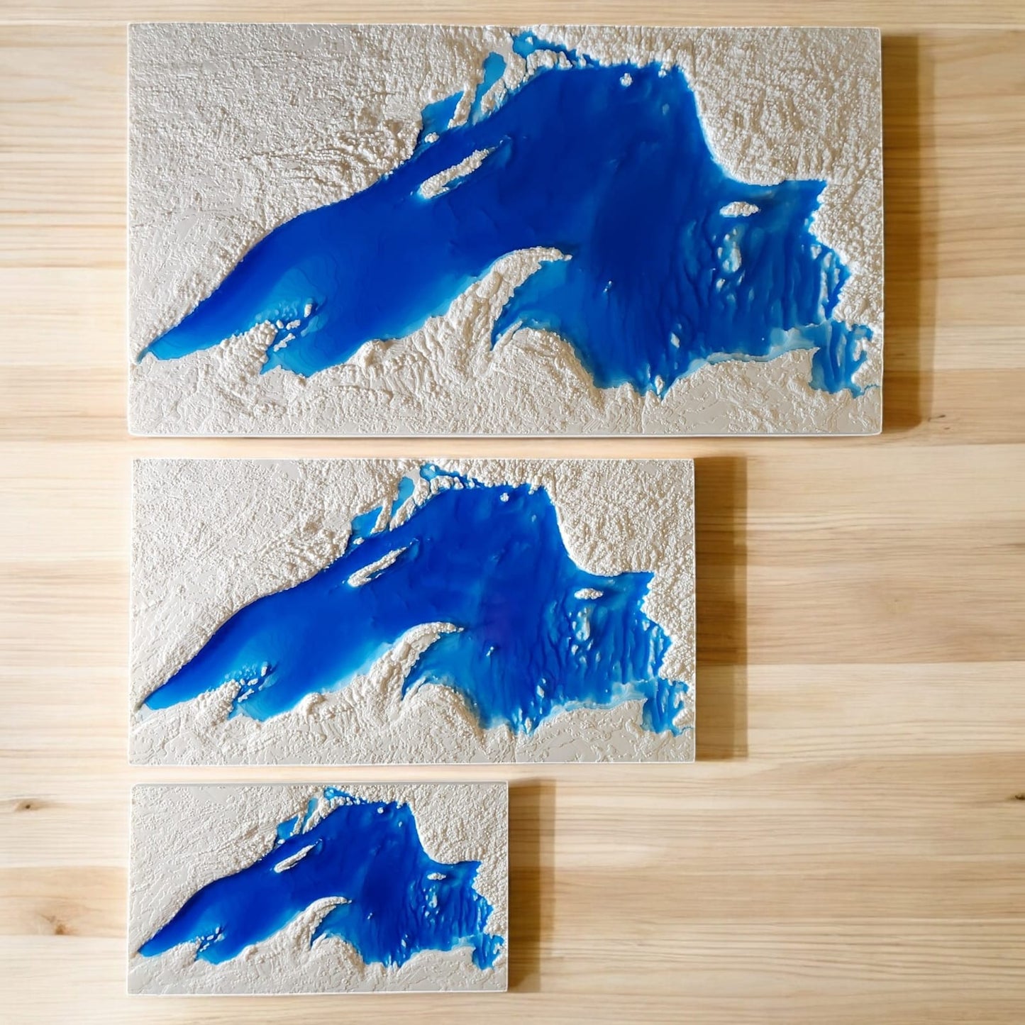 Lake Superior: 3D Handcrafted Lake Art