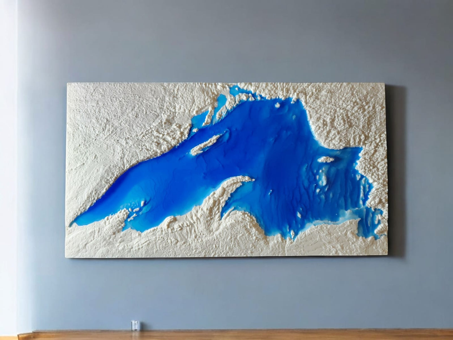 Lake Superior: 3D Handcrafted Lake Art