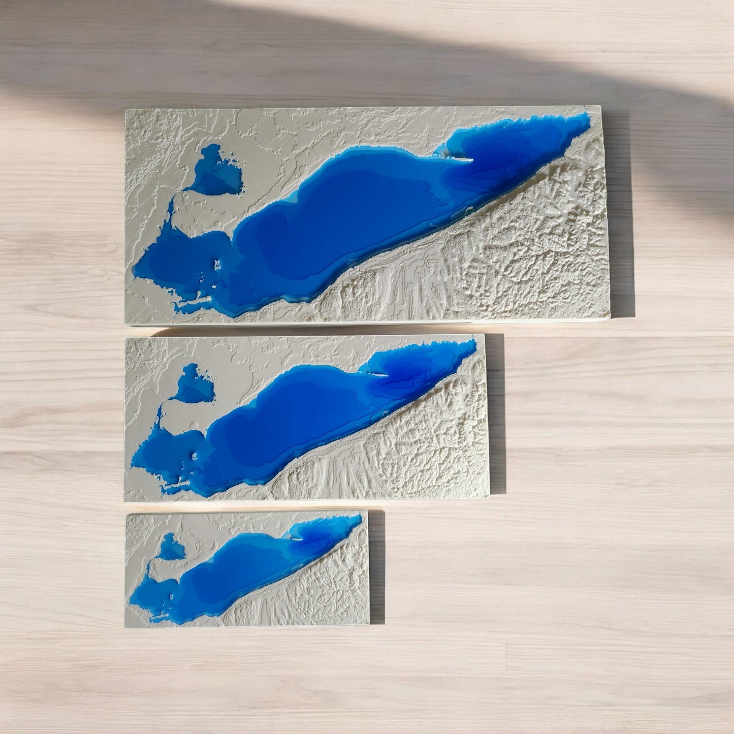 Lake Erie: 3D Handcrafted Lake Art